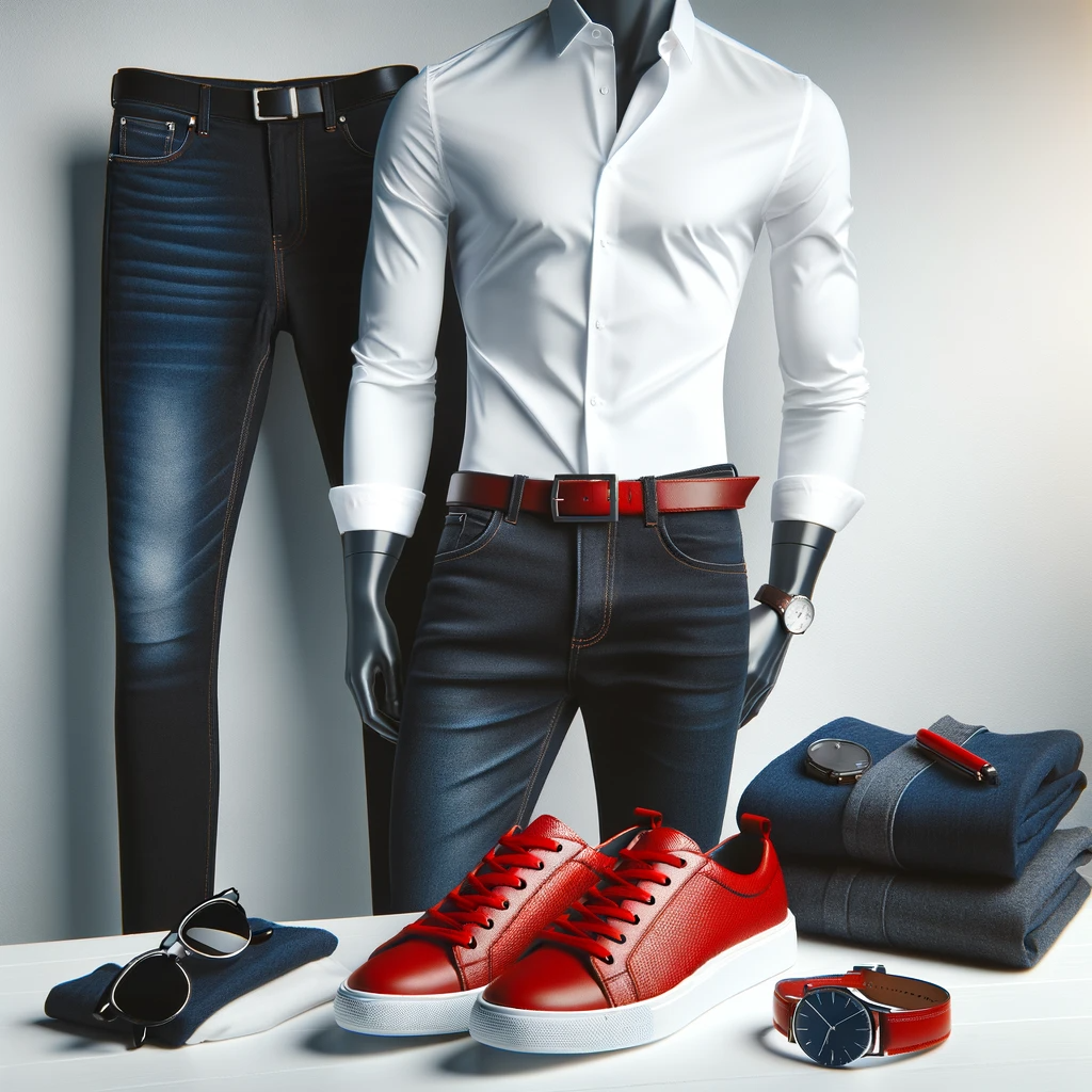 red shoes mens outfit