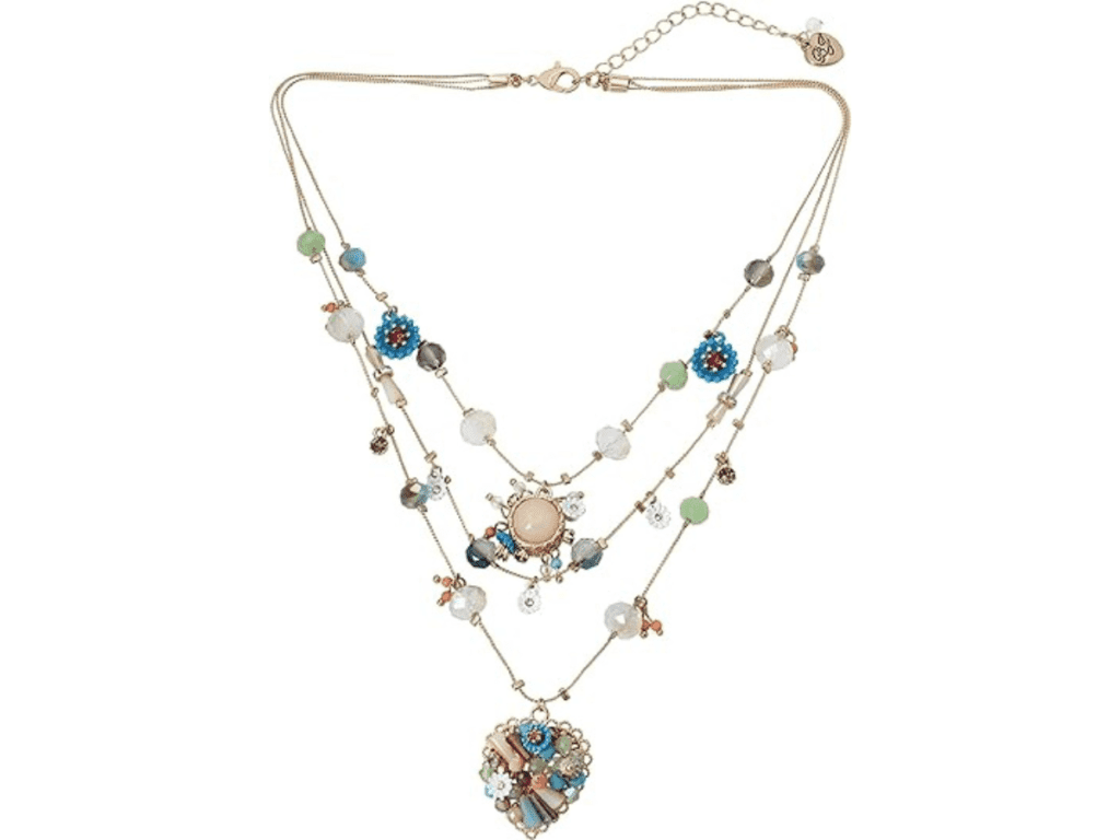 Butterfly Charms Layered Necklace