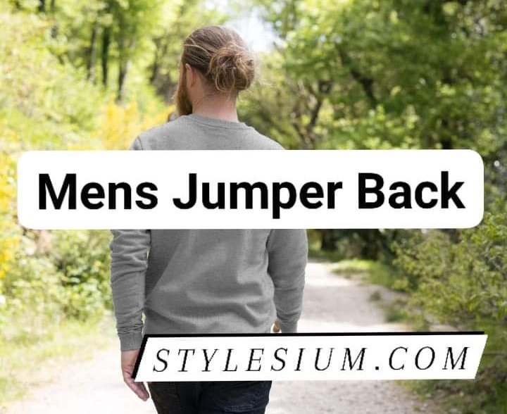 Mens Jumper Back