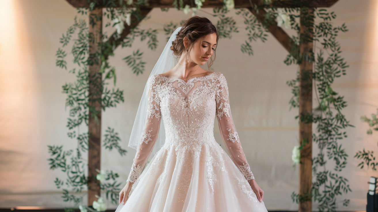 Long sleeve wedding dresses