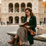 Vintage Fashion Classical Music Study Abroad