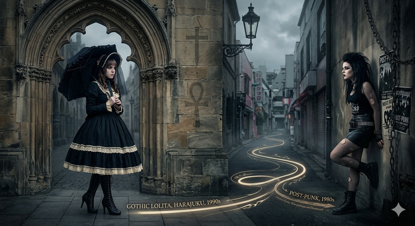 Does Lolita Fashion Trace Back to Goth Culture