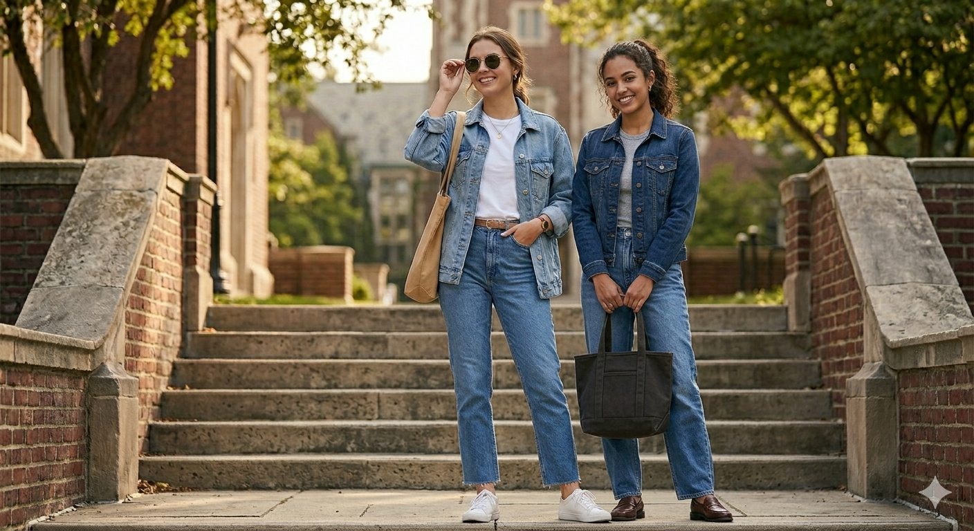 The Classic Denim on Denim