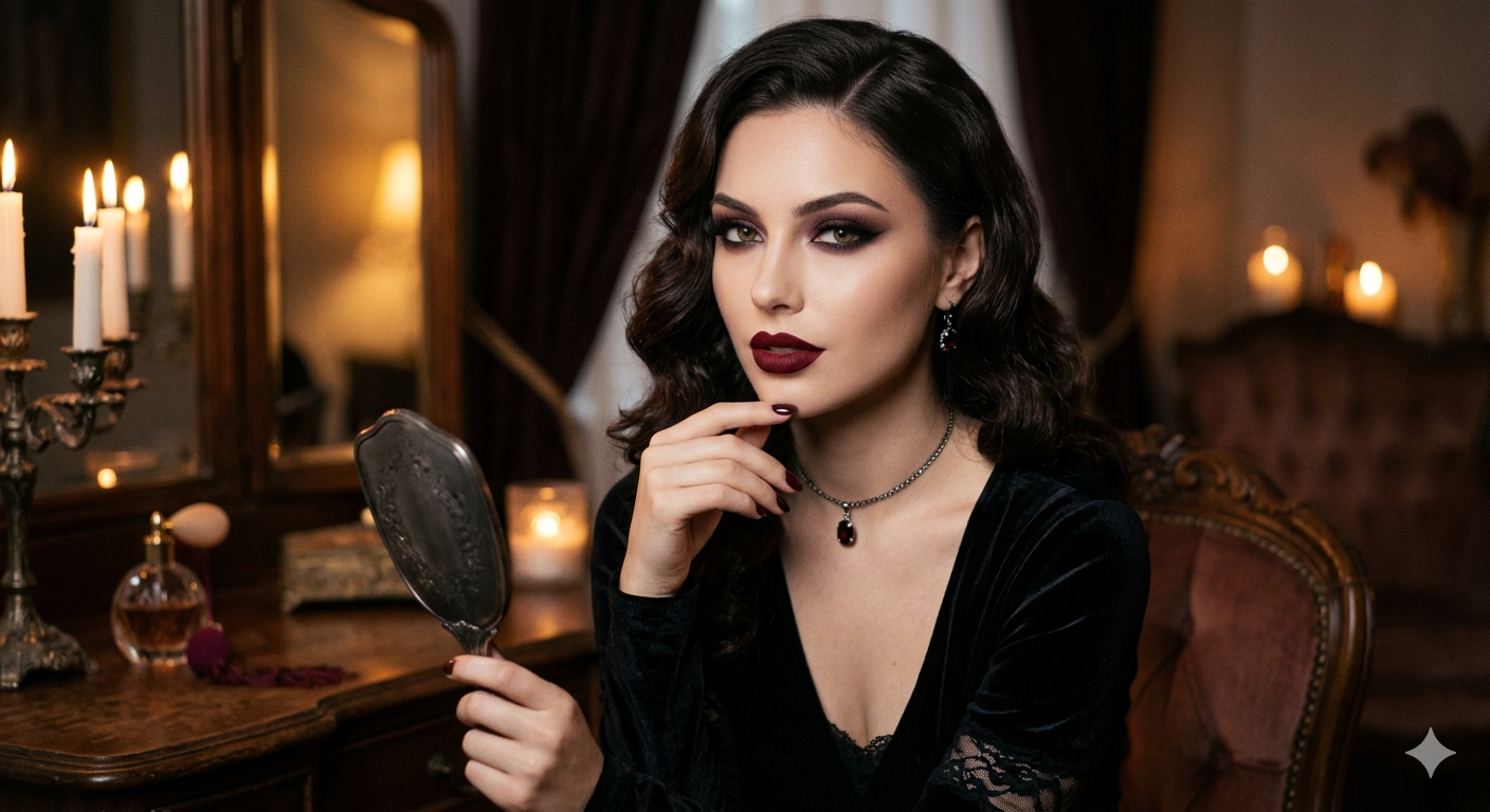 Vamp Romantic Makeup