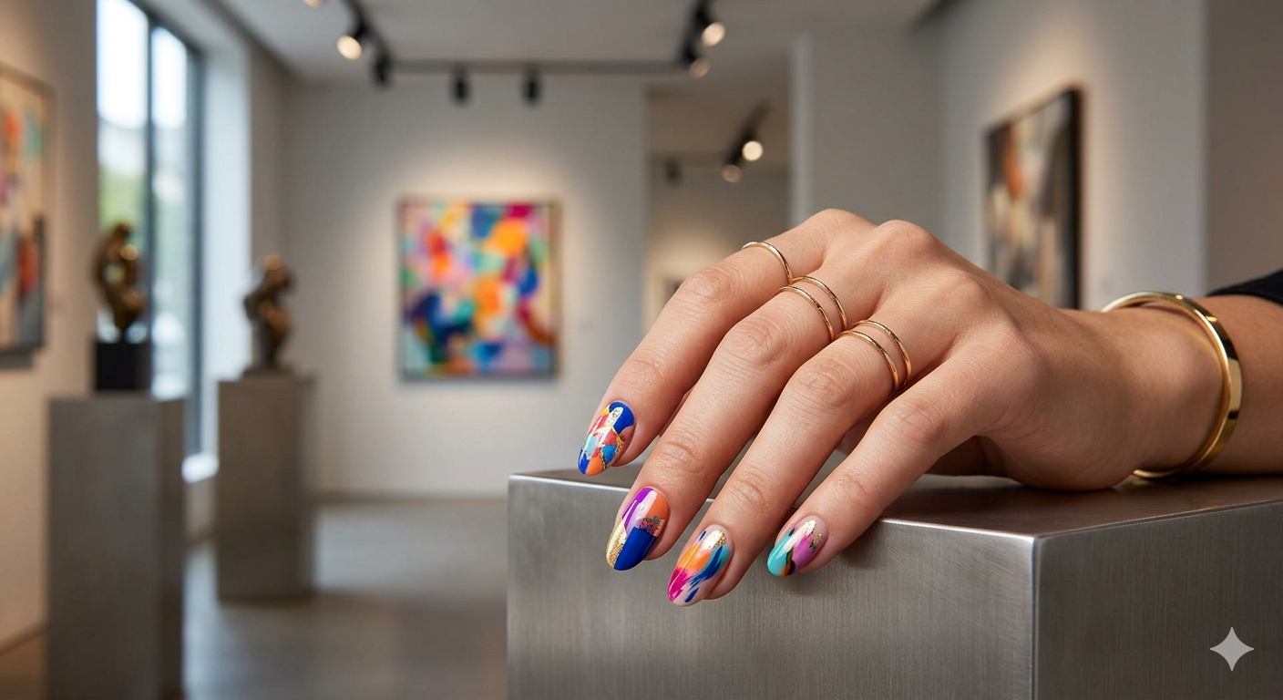 Nail Design Abstract