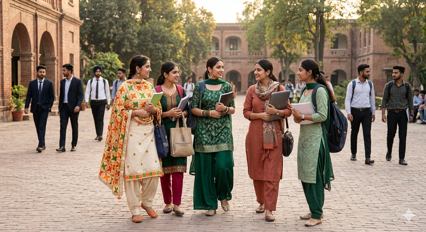 Essay on Fashion Among Students in Punjabi Language
